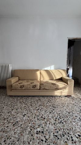 Divano 3 posti beige 212 cm