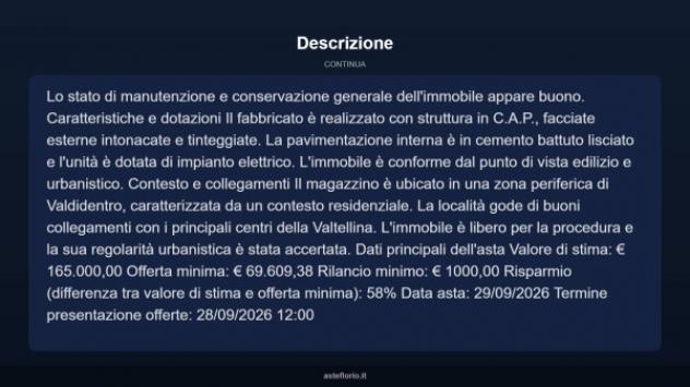 Immobile in asta di 166 m² in vendita a Valdidentro - Foto 10