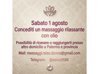 Massaggi - benessere Palermo - Il tuo tempo.. Il tuo relax.. Il tuo benessere.. Prenota il tuo massaggio