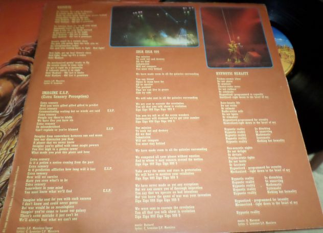 ROCKETS 3,14 - LP / 33 rpm 1° Stampa 1981 Italy Rockland Records - Foto 3