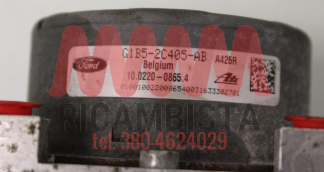 G1B52C405AB Ford Ka+ 2017 gruppo pompa ABS
