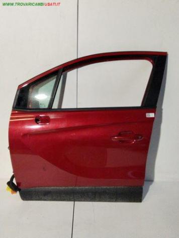 Porta ant. sx. ROSSO SCURO MET. C/ALZ. E SERR. 999-U63718 Carrozzeria  Lamierati esterni  Porte  Porta ant. sx. OPEL - CROSSLAND X - 01-06-2017 -