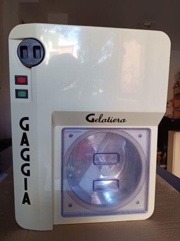 Gelatiera Gaggia Ice cream materiale