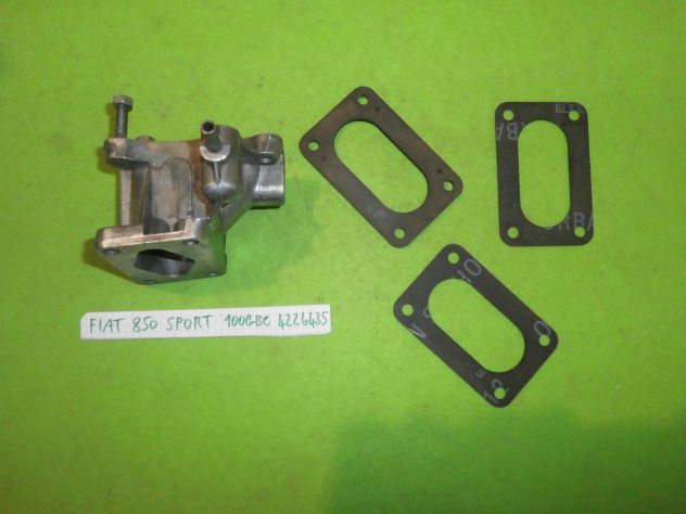 COLLETTORE CARBURATORE FIAT 850 SPORT SPIDER COUPE' 100GBC 4226435