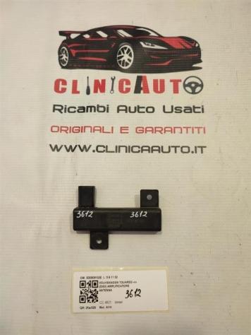 AMPLIFICATORE ANTENNA VOLKSWAGEN Touareg 1° Serie 3D0909133E (0206)