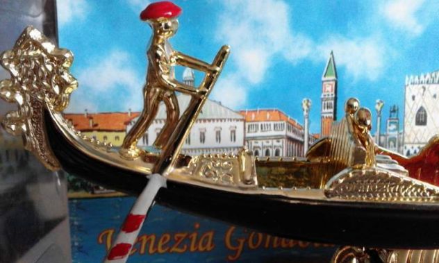 Gondolina souvenir di VENEZIA anni 60 - Foto 3