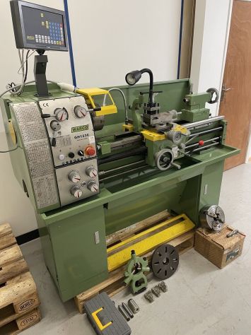Tornio per lavorazione dei metalli Warco GH1236 - Foto 4