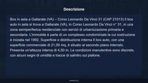Immobile in asta di 21 m² in vendita a Gallarate - Foto 5