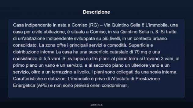 Immobile in asta di 79 m² in vendita a Comiso - Foto 4
