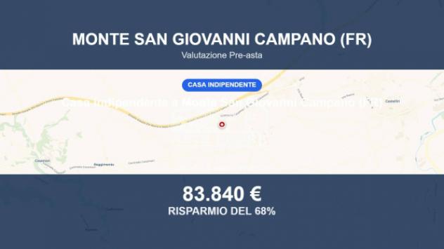 Immobile in asta di 286 m² con più di 5 locali in vendita a Monte San Giovanni Campano