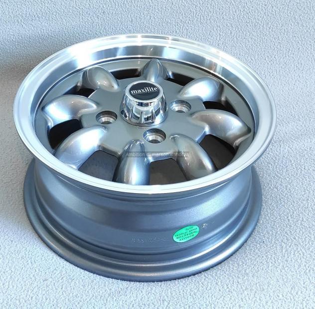 Minilite 5x12 4x101,6 et31 silver mini epoca - Foto 10