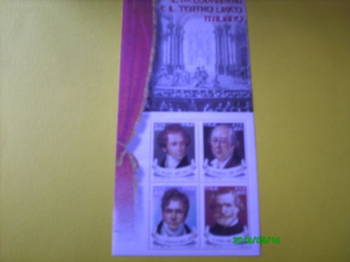 FRANCOBOLLI ITALIA DESIGN 2000- MELODRAMMA 2001 - Foto 3