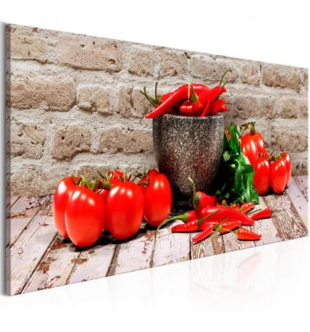 Quadro Con I Pomodori - ARREDALACASA