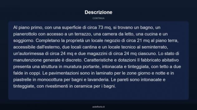 Immobile in asta di 163 m² con più di 5 locali e box auto in vendita a Gualdo Cattaneo - Foto 10