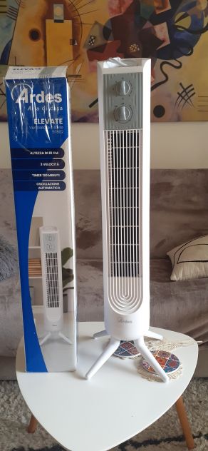 VENTILATORE -ARDES - 3 VELOCITA'+  ROTAZIONE 180° TIMER 120 MINUTI