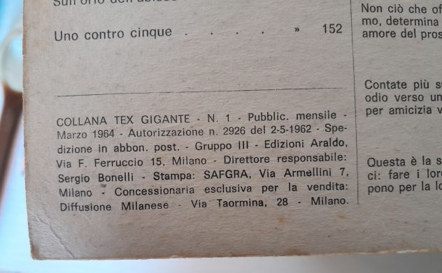 Tex willer collezione completa dal numero 1 al numero 504 prima serie originali - Foto 7
