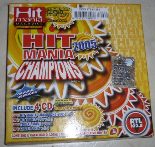 Hit Mania Champions 2005 Cofanetto 4 CD Originali - Foto 2