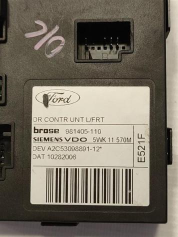 MOTORINO ALZAVETRO ANTERIORE SINISTRO FORD Focus S. Wagon 3° Serie 981405-110 0130822215 KKDA (0408) - Foto 2