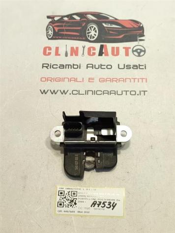 SERRATURA PORTELLONE POSTERIORE VOLKSWAGEN Golf 6 Plus 5M0827505E BSE (0812) - Foto 2