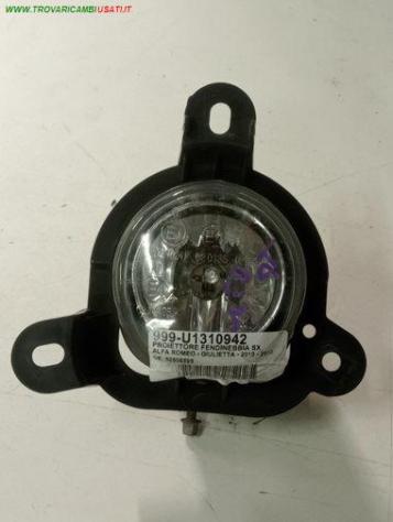 PROIETTORE FENDINEBBIA SX  999-U1310942 Parti elettriche  Fanaleria  Fendinebbia  Fendinebbia dx. ABARTH - GRANDE PUNTO EVO - 2010  2014, ALFA ROMEO -