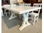 NUOVO TAVOLO FRATINO CM.180x100 all. 360 DI VERO LEGNO MASSELLO VARIE FINITURE