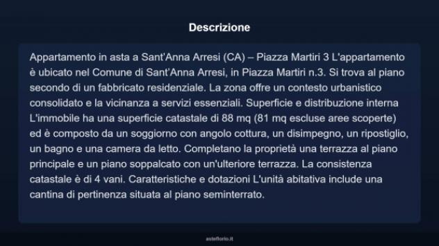 Immobile in asta di 88 m² in vendita a Sant'Anna Arresi - Foto 5