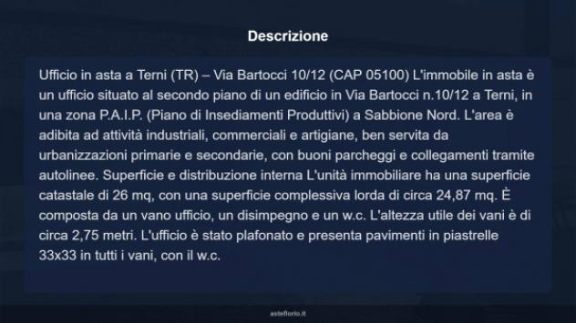 Immobile in asta di 26 m² in vendita a Terni - Foto 10