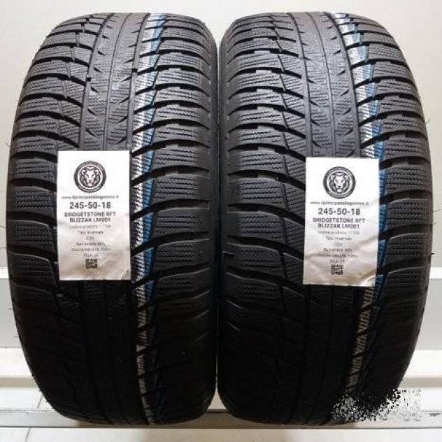 2 gomme 245 50 18 bridgestone rft a11768