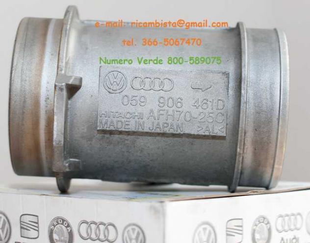 Misuratore massa aria Audi A6 059906461D Hitachi AFH70-25C