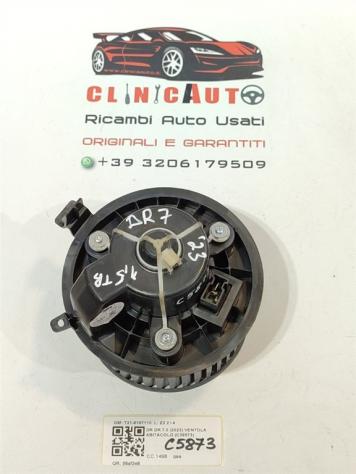 VENTOLA ABITACOLO DR 7 Serie T21-8107110 SQRE4T15C bifuel/gas 1498 (23) - Foto 2