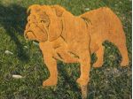 Bulldog sagoma da giardino