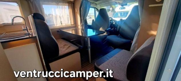 Etrusco 6900DB LETTO TRAVERSO POST CON BASCULANTE ANTERIORE GARAGE 6,99M FINANZIABILE 180 MESII - Foto 10