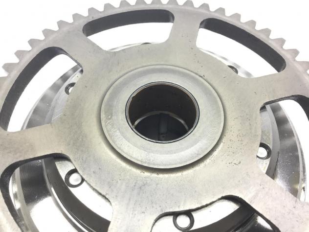 HONDA SH 300 VOLANO MASSA AVVIAMENTO GENERATORE RUOTA LIBERA E CORONA 2007 - Foto 6