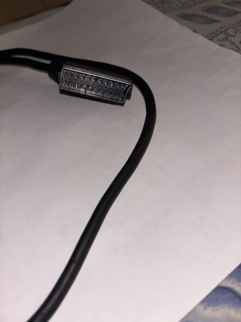 CAVO CON 2 ATTACCHI PRESE SCART NUOVO UNIVERSALE PER TV E DECODER E LETTORI DVD - Foto 5