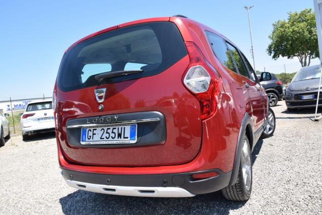 DACIA Lodgy Stepway 7 POSTI 1.5BluedCi 8V 115CV 6M - NAVI - CRUISE - BT - SENSORI - ANDROID AUTO - CARPLAY - CLIMA - OK NEOPATENTATI - UNICO PROPRIETA - Foto 4