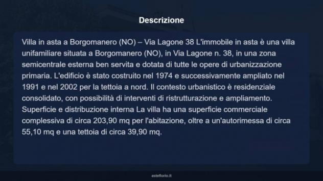 Immobile in asta di 203 m², box auto doppio in vendita a Borgomanero - Foto 6