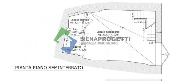 Rosia alta, appartamento terratetto perfettamente ristrutturato, Siena, Toscana. - Foto 20