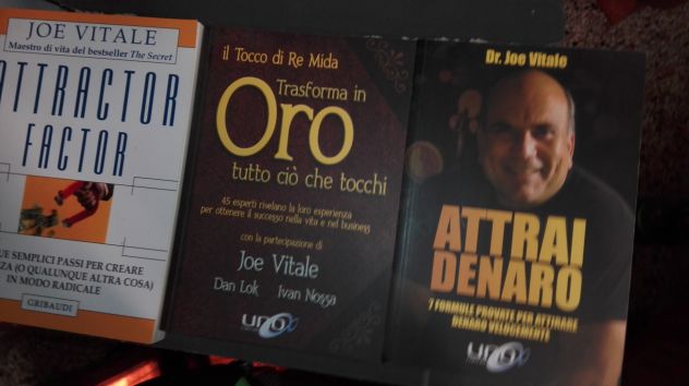 TRE LIBRI DI JOE VITALE-