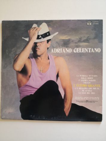 Disco Vinile Lp 33 giri Adriano Celentano "La pubblica ottusità" originale 1987 - Foto 2