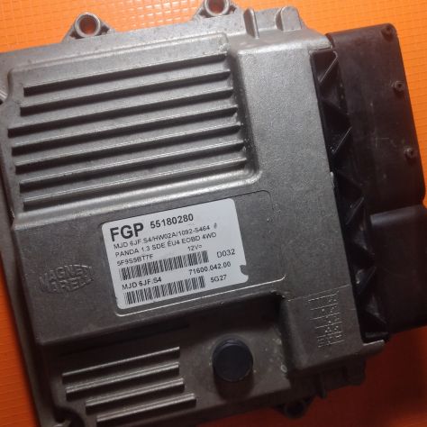 CENTRALINA MOTORE FIAT PANDA 1.3 JTD MAGNETI MARELLI MJD 6JF.S4, MJD6JFS4, FGP