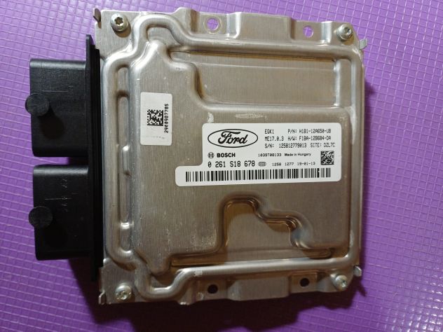 ECU CENTRALINA MOTORE FORD FIESTA VII 0261S18678 RICAMBIO USATO ECU CENTRALINA - Foto 2