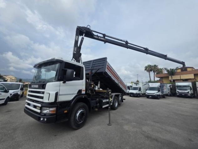 SCANIA 3 ASSI GRU+RIBALTABILE rif. 23858636