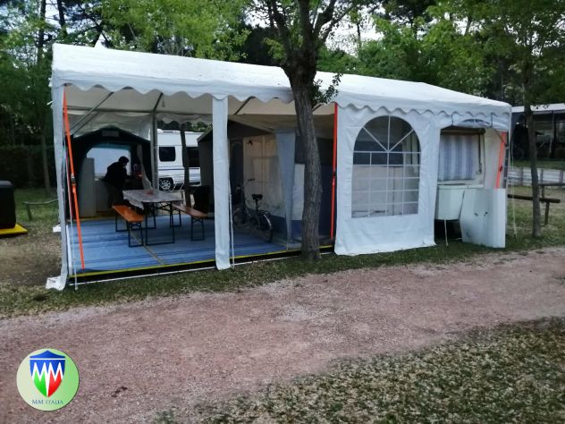 TENDONI PER EVENTI 3,0 X 8,0 X 2,2 MT. DIAMANTE LA DUE20 - Foto 5