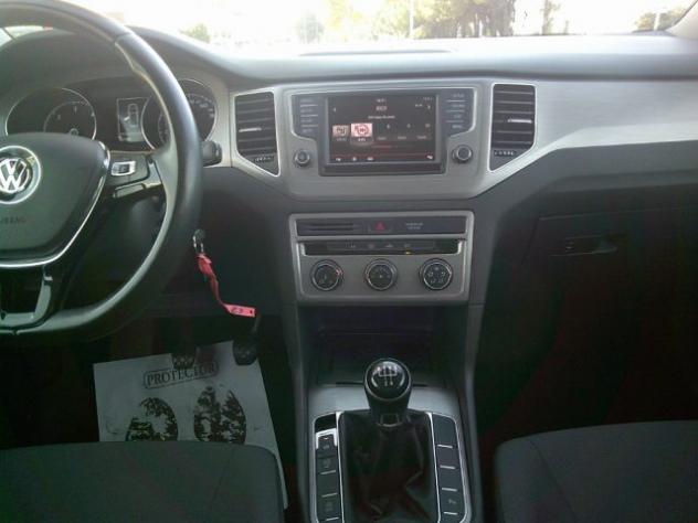 VOLKSWAGEN Golf Sportsvan 1.6 TDI 115CV Comfortline BlueMot. Tech. rif. 21613630 - Foto 9