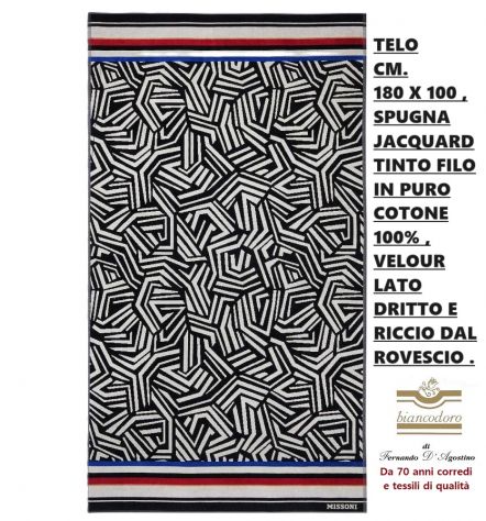 TELI SPUGNA MISSONI MARE BAGNO SAUNA ECC. VARI MODELLI E PREZZI - Foto 8