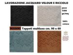 TAPPETI MISSONI CM. 90 X 60 , 100% COTONE , DOUBLE FACE .