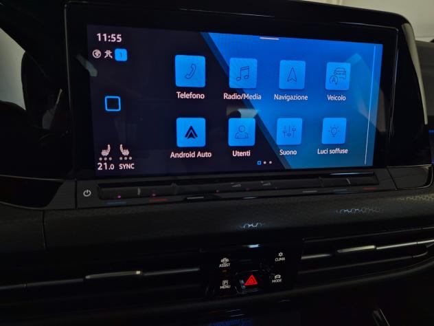 Volkswagen Golf GTI 5 PORTE LED NAVI CARPLAY C.18 NERI AUTO UFFICIALE VW 1 PROPRIETARIO - Foto 3