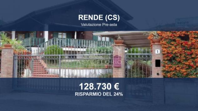 Immobile in asta di 318 m², box auto in vendita a Rende