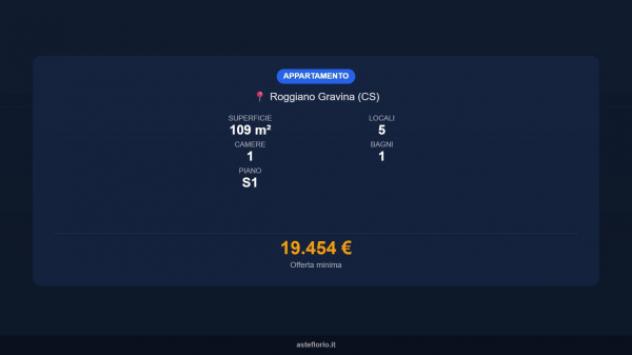 Immobile in asta di 109 m² in vendita a Roggiano Gravina - Foto 15