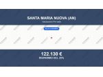 Immobile in asta di 267 m², box auto in vendita a Santa Maria Nuova